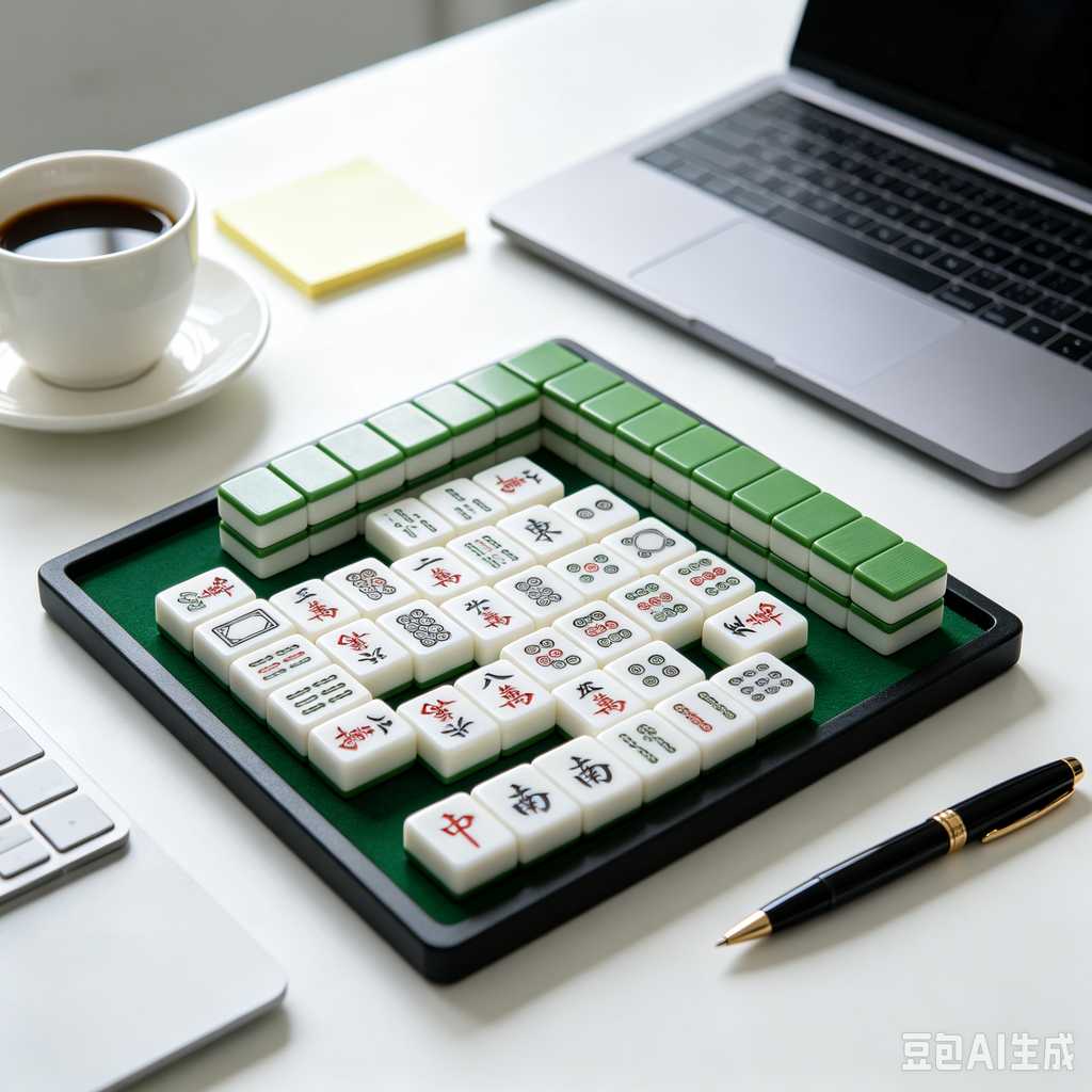 color box mahjong set packing