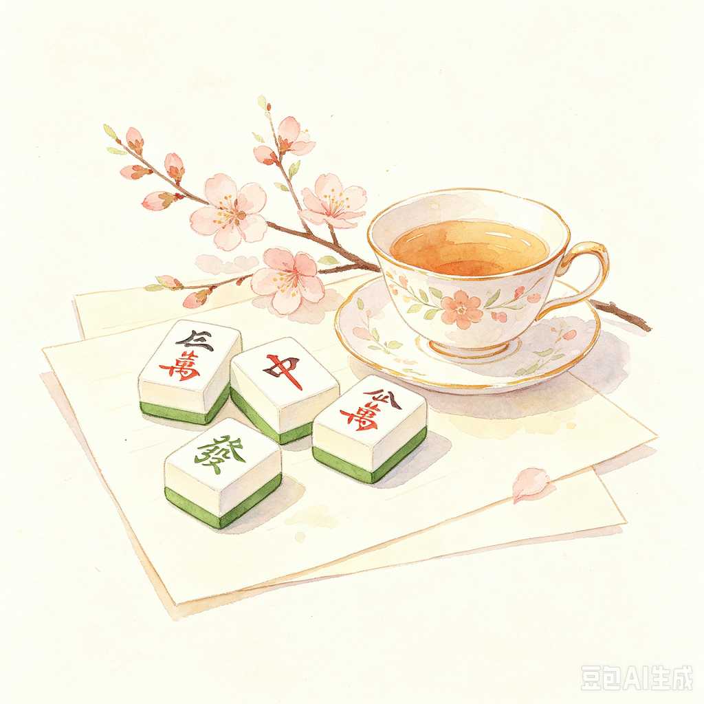 american mahjong tiles color coded