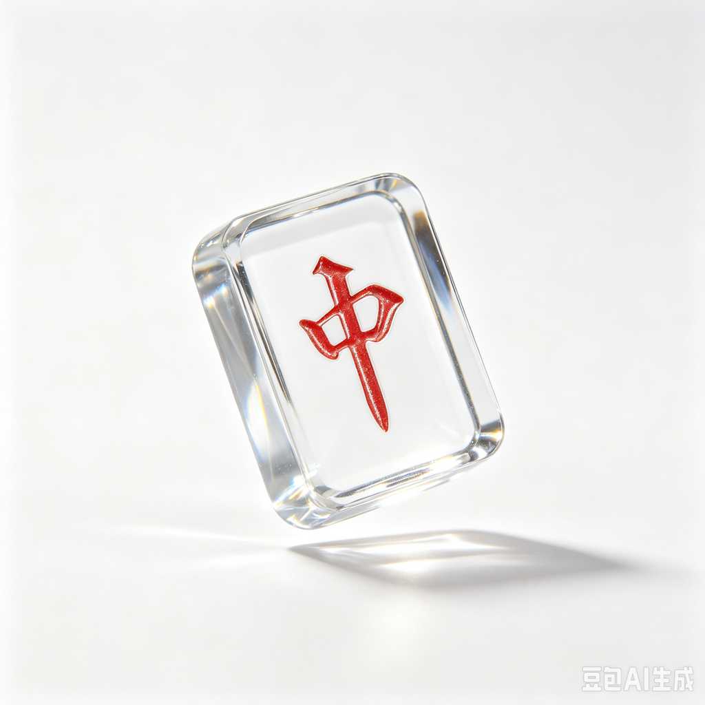 acrylic mahjong set