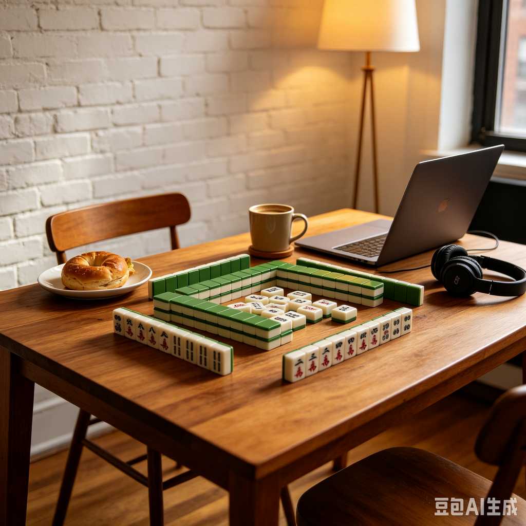 fine polished mahjong set